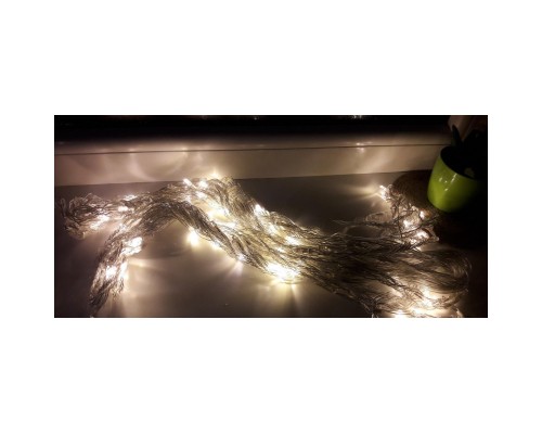 Гірлянда BPNY штора Водоспад, White 320 LED 3Мх3М, 220V, 19,2W (116033)