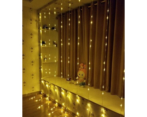 Гірлянда BPNY штора Водоспад, White 320 LED 3Мх3М, 220V, 19,2W (116033)