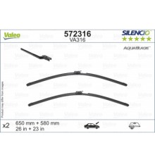 Щітка склоочисника Valeo 572316