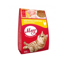 Сухий корм для кішок Мяу! з куркою 300 г (4820215364553)