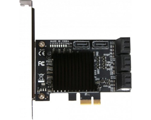 Плата розширення Frime 88SE9215 8хSATA3 PCIe (ECF-PCIEto8SATAIII001)
