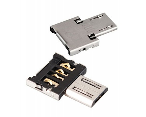 Перехідник OTG Micro to USB AF Lapara (LA-OTG-microUSB-adaptor)