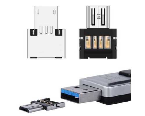 Перехідник OTG Micro to USB AF Lapara (LA-OTG-microUSB-adaptor)