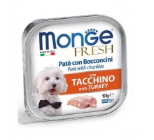 Консерви для собак Monge DOG FRESH індичка 100 г (8009470013024)
