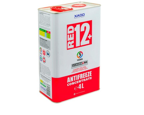 Антифриз Xado Red 12+ 4л (XA 50301) 