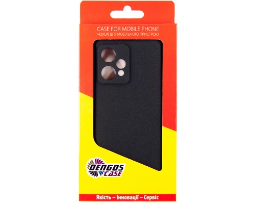 Чохол до мобільного телефона Dengos Carbon Realme 9 4G (black) (DG-TPU-CRBN-150)