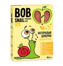 Цукерка Bob Snail Равлик Боб Яблучно-грушева 60 г (4820162520187)
