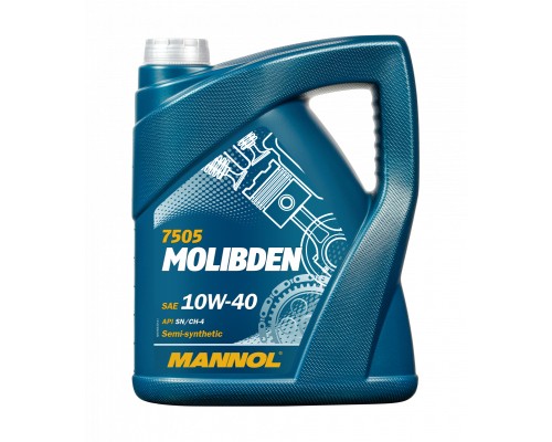 Моторна олива Mannol MOLIBDEN 5л 10W-40 (MN7505-5)