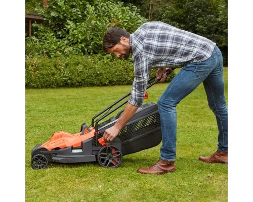 Газонокосарка Black&Decker 1.4 кВт, 34 см (BEMW461BH)