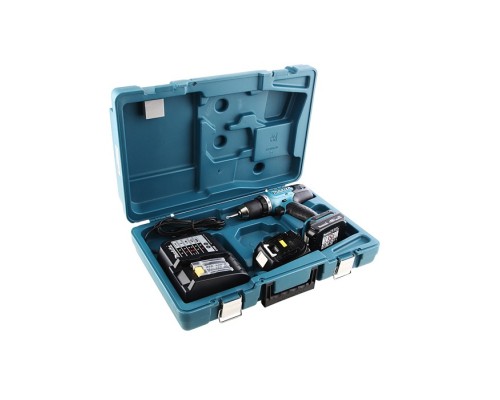 Шуруповерт Makita DDF453SYE, 18В, 1.5Ah х 2шт, кейс (DDF453SYE)