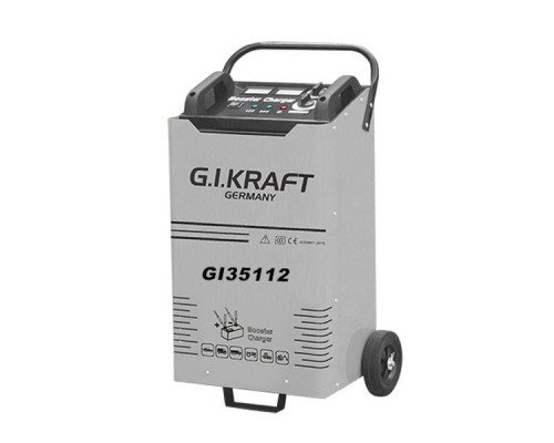 Зарядний пристрій для автомобільного акумулятора G.I.KRAFT пускозарядне 12/24V, 500A, 220V (GI35112)