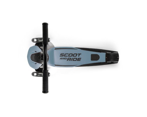 Самокат Scoot&Ride Highwaykick 5 LED Steel (SR-190117-STEEL) Самокат Scoot&Ride Highwaykick 5 LED Steel (SR-190117-STEEL)
