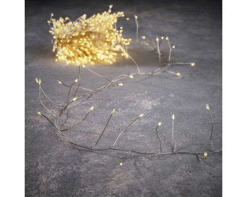 Гірлянда Luca Lighting кластер срібна струна, 11 м, теплий білий (8718861852660) Гірлянда Luca Lighting кластер срібна струна, 11 м, теплий білий (8718861852660)