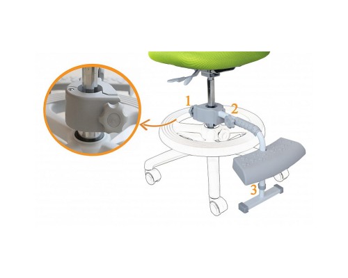 Дитяче крісло Mealux Duo-Kid Plus R (Y-616 R plus)