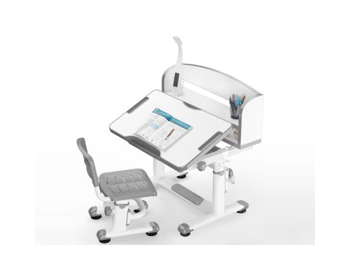 Парта зі стільцем Evo-kids BD-10 G з лампою (BD-10 G с лампой)