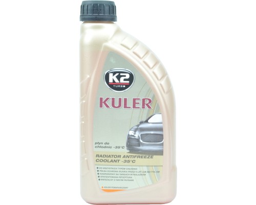 Антифриз K2 KULER -35C 1л ORANGE (T201P) 