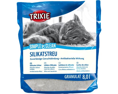 Наповнювач для туалету Trixie Simple&Clean силікагелевий вбирний 3.6 кг 8 л (4047974040201)