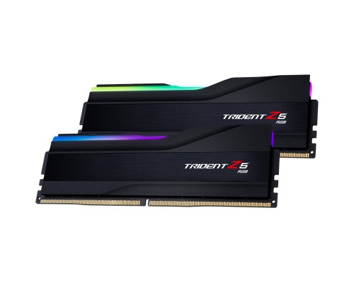 Модуль пам'яті для комп'ютера DDR5 32GB (2x16GB) 6000 MHz Trident Z5 RGB Black G.Skill (F5-6000J3636F16GX2-TZ5RK)