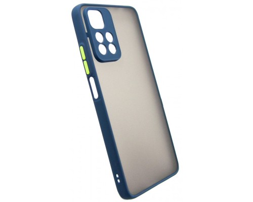 Чохол до мобільного телефона Dengos Matte Xiaomi Redmi Note 11 Pro 5G (blue) (DG-TPU-MATT-115)
