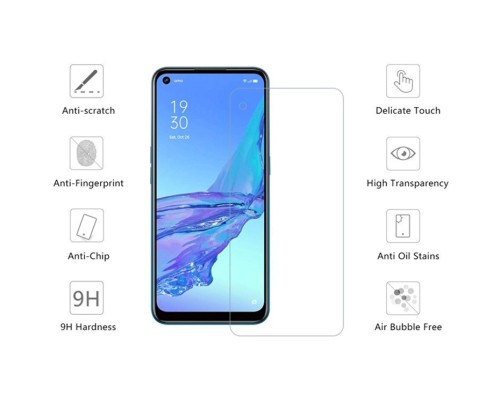 Скло захисне Drobak OPPO A53 (232363)