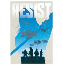 Стікер-наклейка ABYstyle Постер Star Wars — 