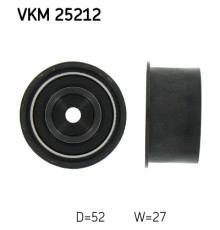 Ролик натягувача ременя SKF VKM 25212
