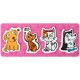 Закладки для книг Kite пластикові Pets 4x20 шт, 35х50 мм (K22-479-5)