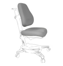 Чохол для крісла Mealux Cambridge, Onyx, Onyx Mobi сірий (Чехол G (Y-410/418/110))