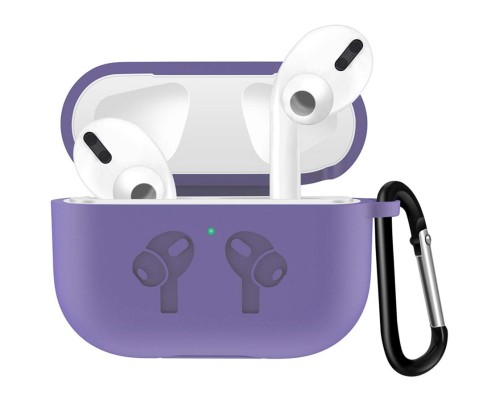 Чохол для навушників BeCover Silicon Protection для Apple AirPods Pro Light Purple (704499)