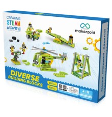 Конструктор Makerzoid Diverse Building Blocks (MKZ-BK-DB)