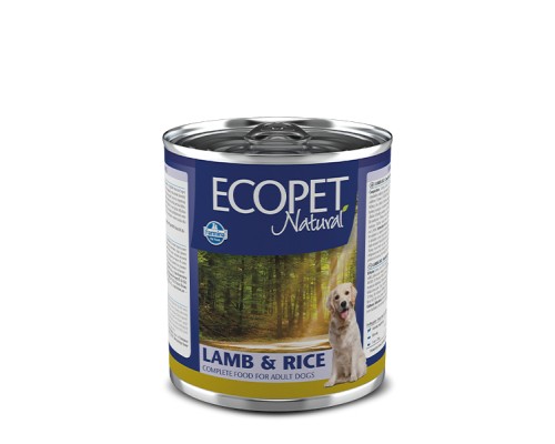 Консерви для собак Farmina Ecopet Natural Dog Lamb & Rice з ягнятком 300 г (8606014106022)