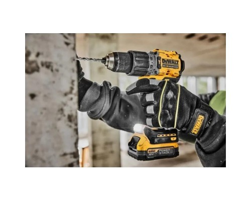 Шуруповерт DeWALT XR Li-Ion PowerStack 90 Нм, 18V 2x1.7Ah, кейс TSTAK (DCD805E2T)