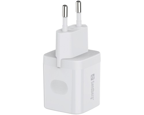 Зарядний пристрій Sandberg USB-C PD QC 3.0 20W (441-42)
