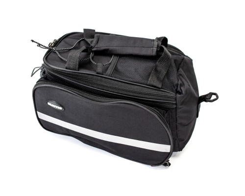 Велосумка на багажник Bravvos DT-001 30 x 21 x 17 см Black (BIB-041)