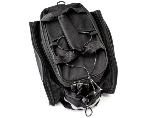 Велосумка на багажник Bravvos DT-001 30 x 21 x 17 см Black (BIB-041)