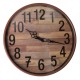Настінний годинник Optima Antique пластиковий, колір дерева (O52108)