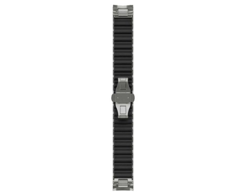 Ремінець до смарт-годинника Garmin MARQ, QuickFit 22m, Hybrid Metal Bracelet (010-12738-20)