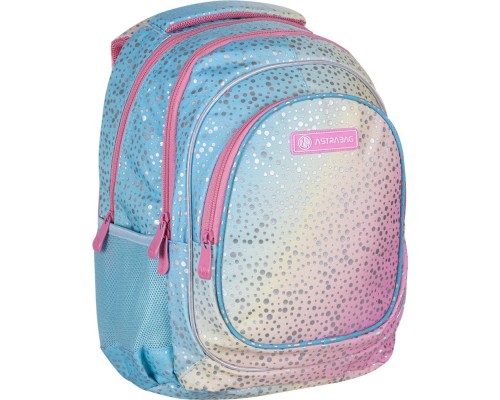 Рюкзак шкільний Astrabag AB330 Rainbow dust з сріблястим ефектом 39х28х15 см (502022102)