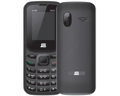 Мобільний телефон 2E E180 2023 Black (688130251044)