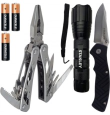 Мультитул Stanley MULTI-TOOL 12 in 1 + складаний ніж + ліхтарик (STHT81502-0)