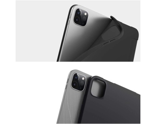 Чохол до планшета BeCover Tri Fold Soft TPU Silicone Apple iPad Pro 11 2020/2021/2022 Black (709710)