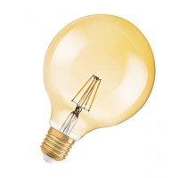 Лампочка Osram Vintage 1906 Filament G125 6,5W E27 2400K 220-240 (4058075809406)