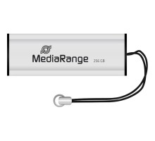 USB флеш накопичувач Mediarange 256GB Black/Silver USB 3.0 (MR919) 