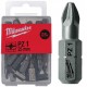 Набір біт Milwaukee PZ1, 25мм, 25шт (4932399589)