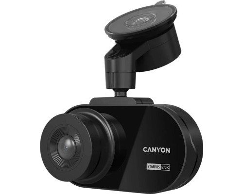 Відеореєстратор Canyon DVR25 WQHD 2.5K 1440p Wi-Fi Black (CND-DVR25)