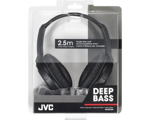 Навушники JVC HA-RX330 Black (HA-RX330-E)