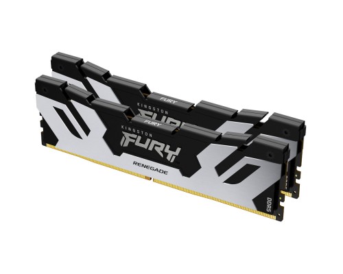 Модуль пам'яті для комп'ютера DDR5 96GB (2x48GB) 6000 MHz Renegade Silver XMP Kingston Fury (ex.HyperX) (KF560C32RSK2-96) Модуль пам'яті для комп'ютера DDR5 96GB (2x48GB) 6000 MHz Renegade Silver XMP Kingston Fury (ex.HyperX) (KF560C32RSK2-96)