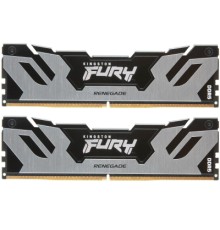 Модуль пам'яті для комп'ютера DDR5 96GB (2x48GB) 6000 MHz Renegade Silver XMP Kingston Fury (ex.HyperX) (KF560C32RSK2-96)