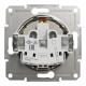 Розетка Schneider Electric ASFORA з кришкою, бронза (EPH3100169)