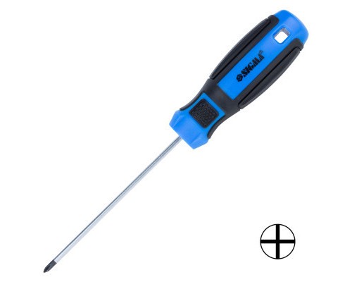 Викрутка Sigma хрестова PH 0x100мм CrV Mega (4009321)